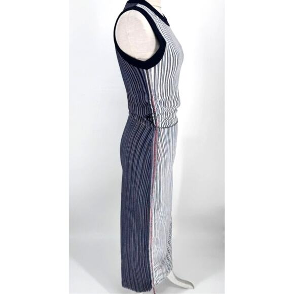 Sportmax Dress Striped Bodycon Medium - Picture 4 of 6